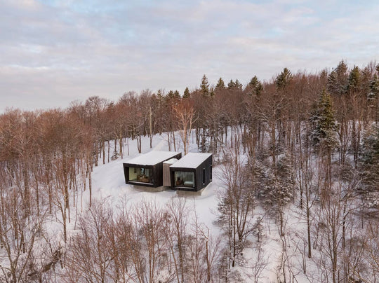 Quartz Co. winter jackets Made in Canada, five luxury airbnb cabins in Canada