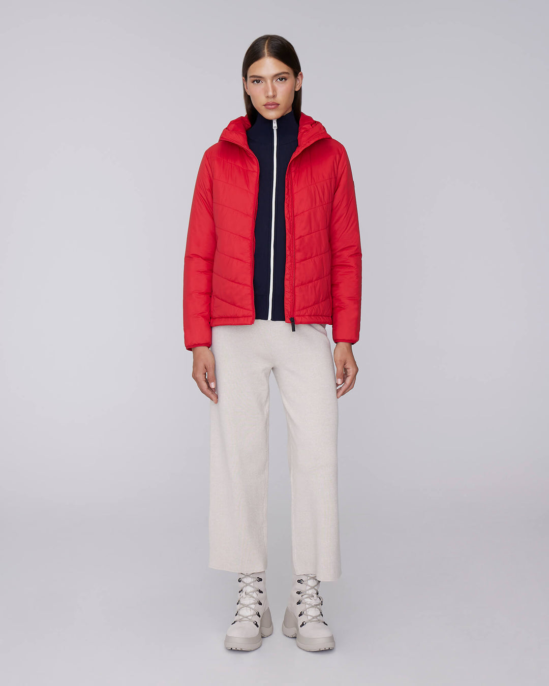 CAMILA | Manteau léger isolé à capuchon