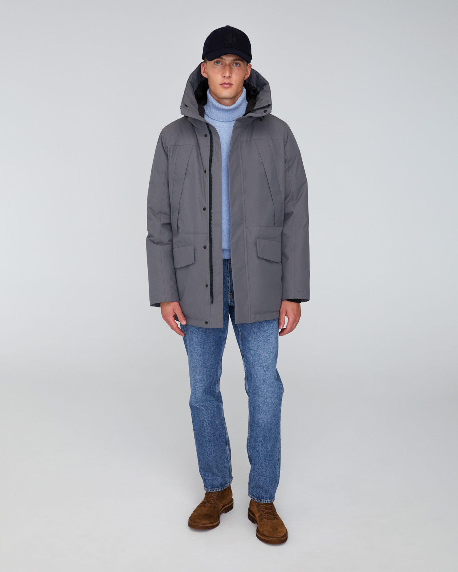 GRANT | Hooded Down Winter Jacket