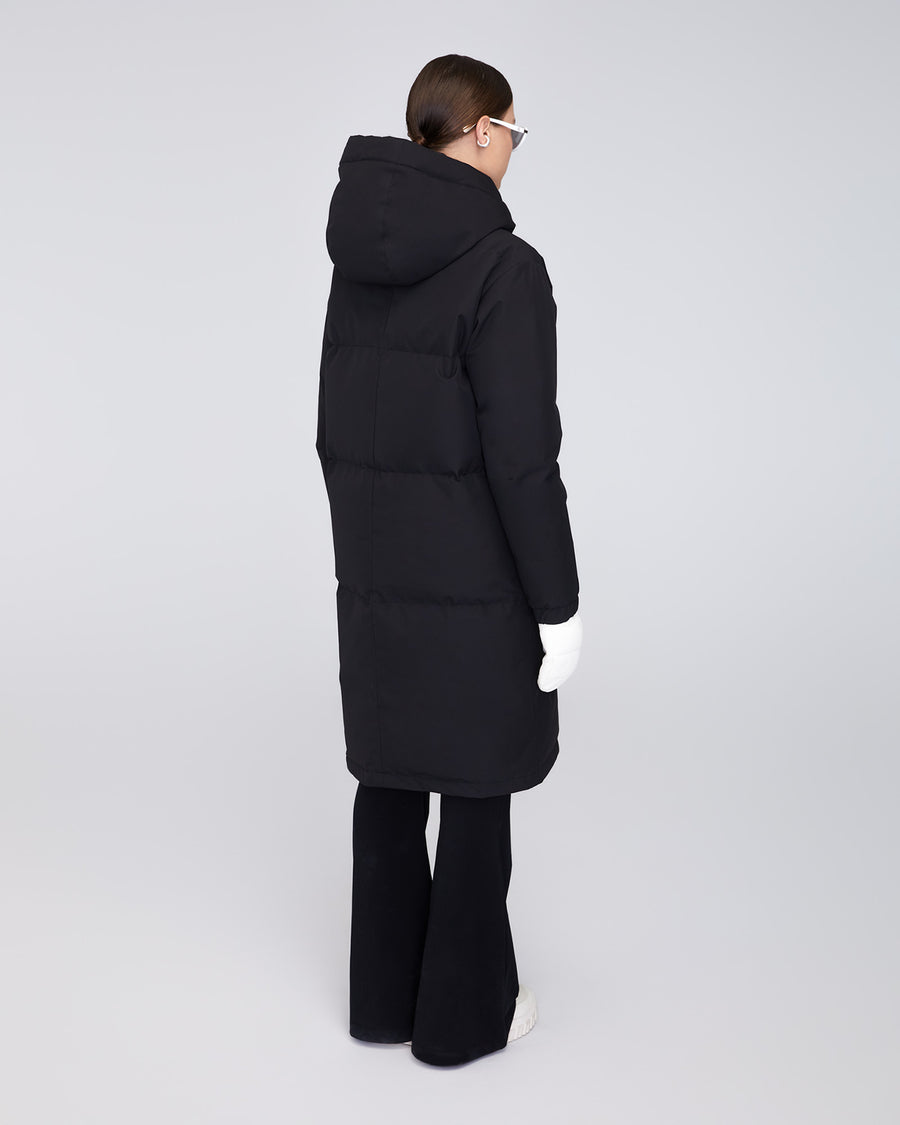 Women's Knee Length Winter Jacket | Ines – Quartz Co. #keepyourcool
