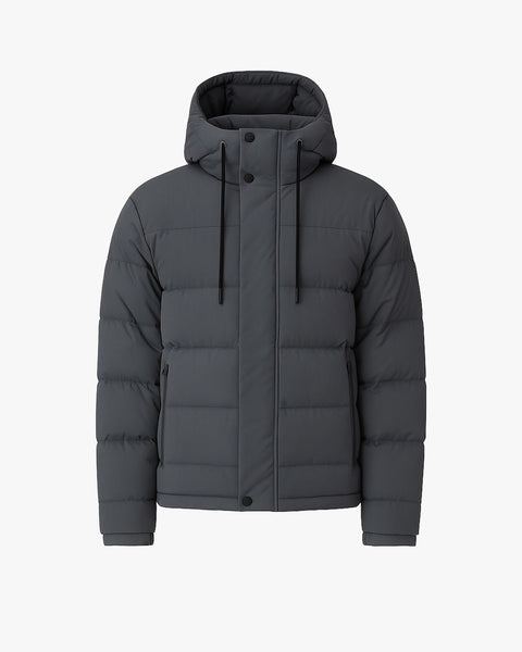 JEFFREY 2.0 | Hooded Down Puffer Jacket – Quartz Co