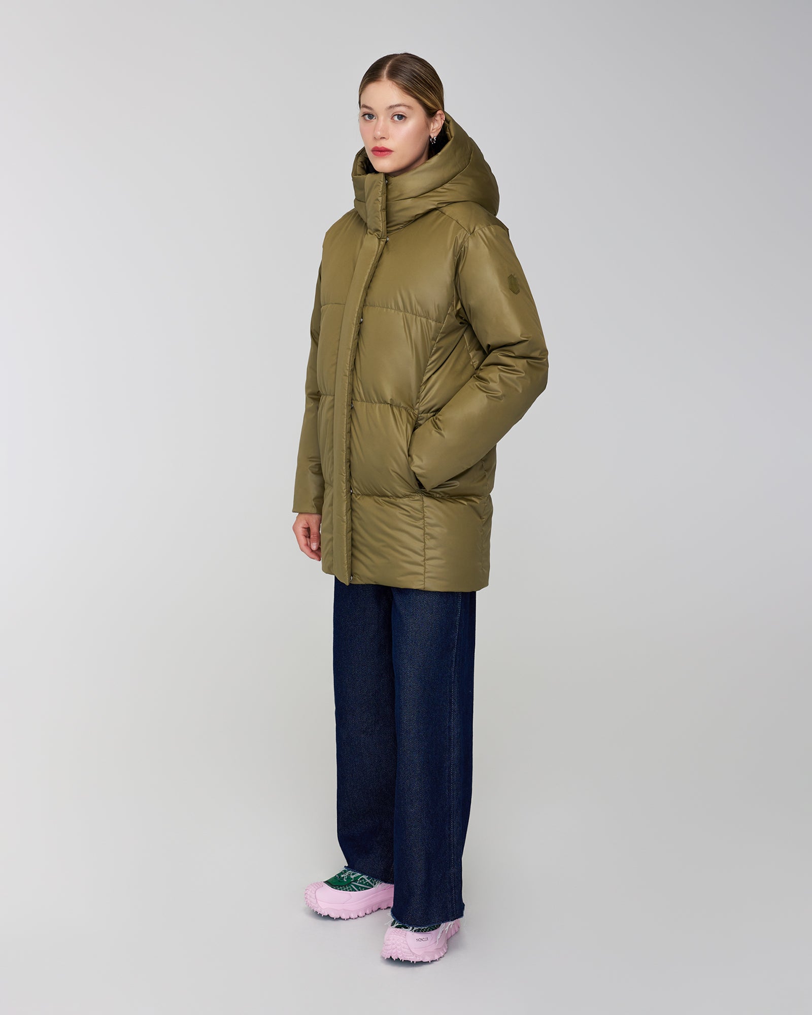 Khaki 2024 puffer jacket