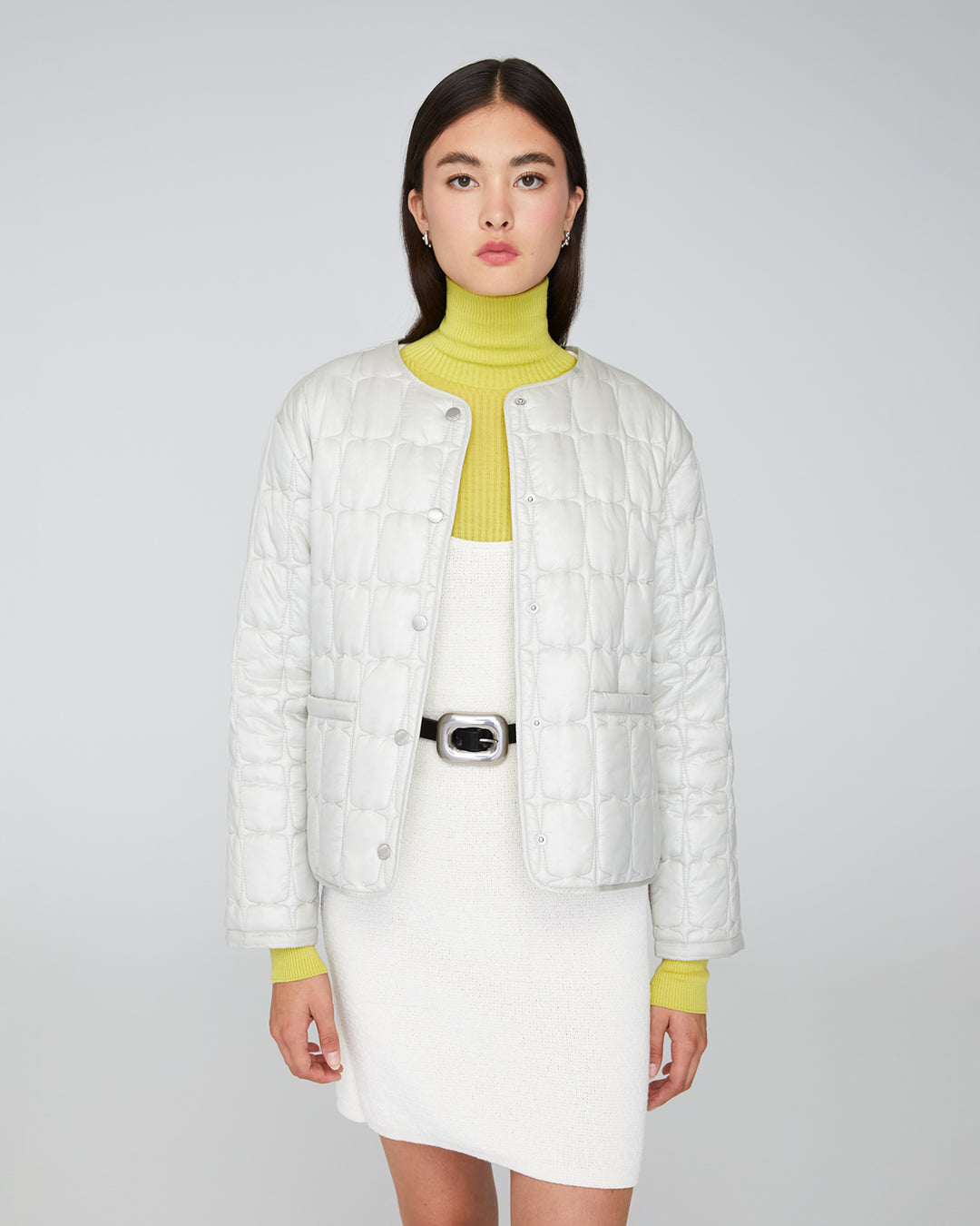 Quilted dress jacket hotsell